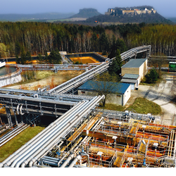 Aufbereitungsanlage zur Abtrennung von NORM