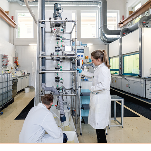 Flüssig-flüssig Extraktionskolonnen