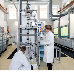 Flüssig-flüssig Extraktionskolonnen