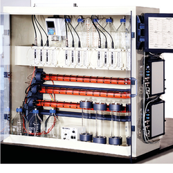 Horizontale oder vertikale Säulenversuchsanlage