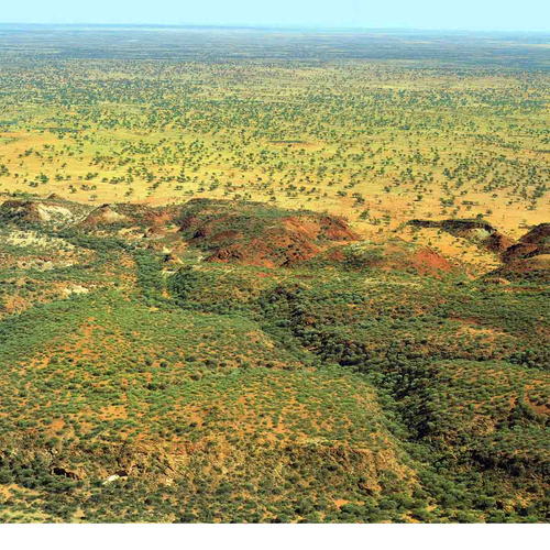 Renaturierte Bergbaufolgelandschaft