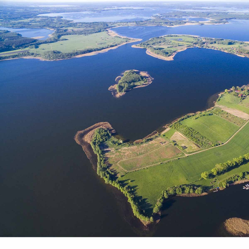 Renaturierte Bergbaufolgelandschaft