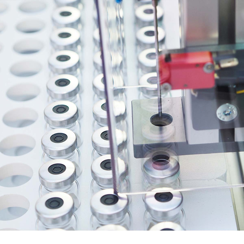 Detailansicht Doppelnadel