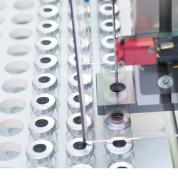 Detailansicht Doppelnadel